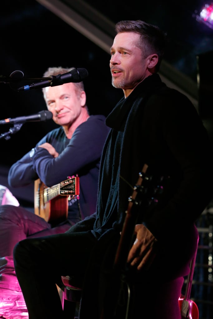 Brad Pitt at ROCK4EB! 2017 Event Pictures