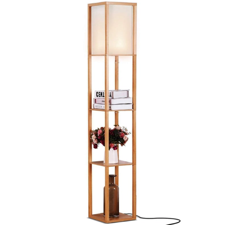 Brightech Maxwell LED Shelf Floor Lamp