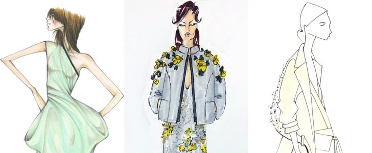 Designer Sketches From New York Fashion Week Spring 2015