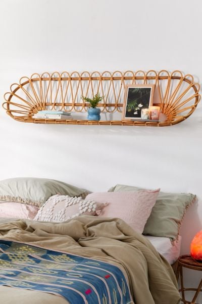 Mariella Headboard Wall Shelf