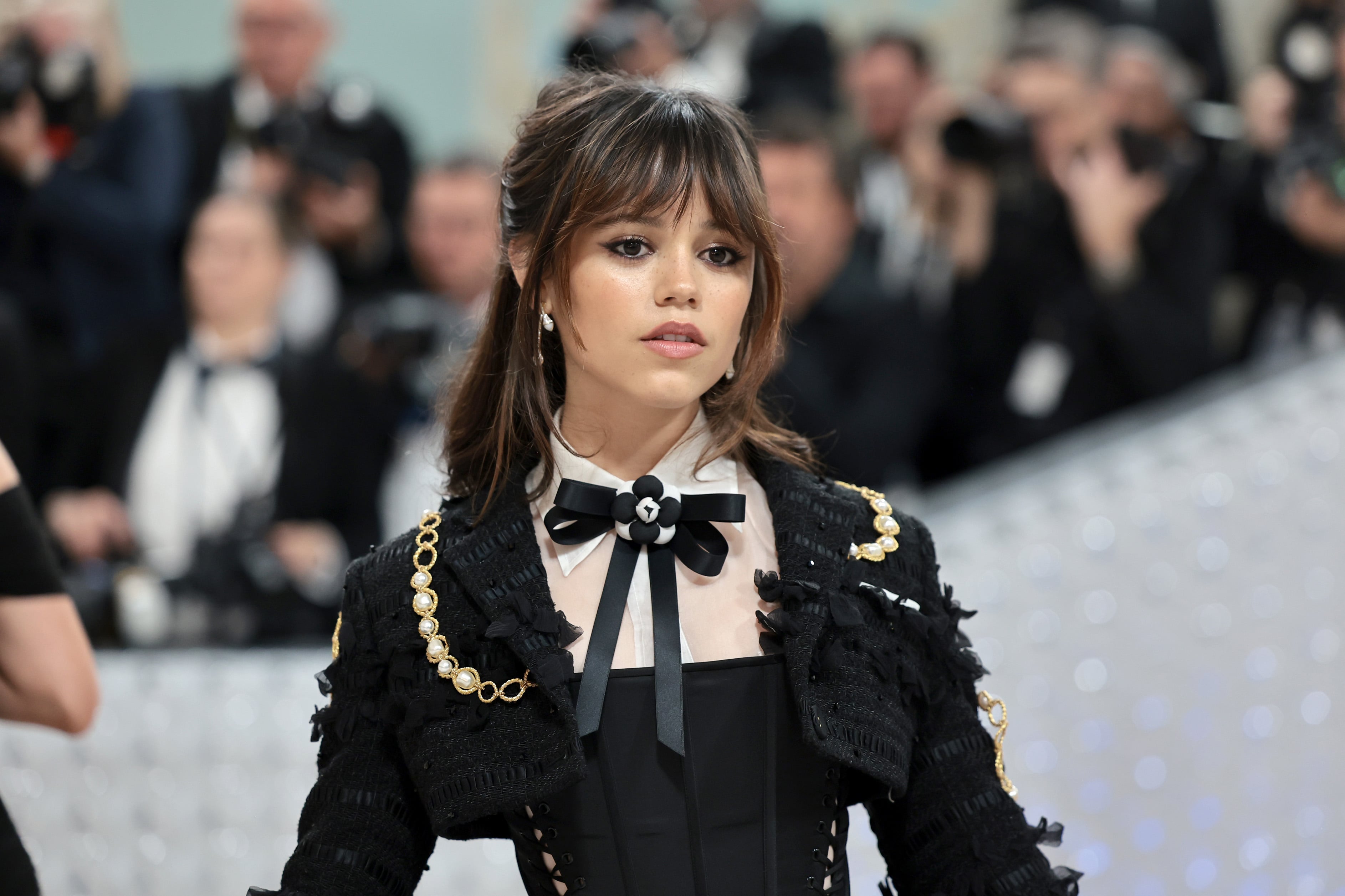 Jenna Ortegas French Manicure at Met Gala 2023 | POPSUGAR Beauty