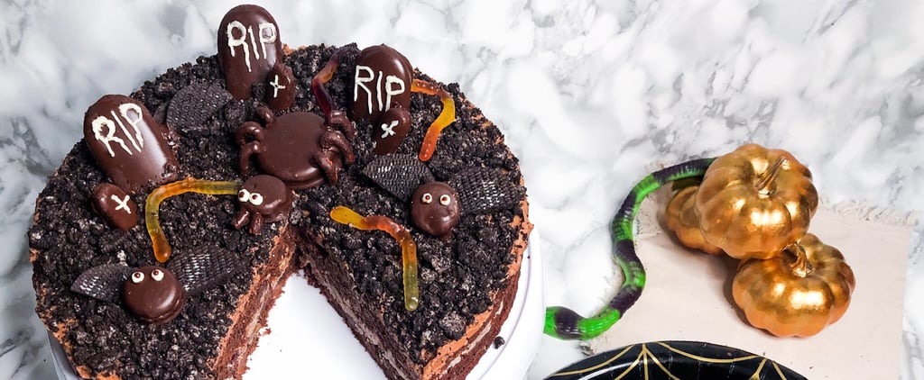 Halloween Graveyard Cookie Cake Recipe With Photos