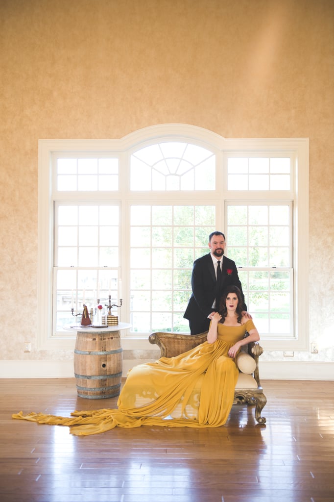 Beauty and the Beast Engagement Shoot