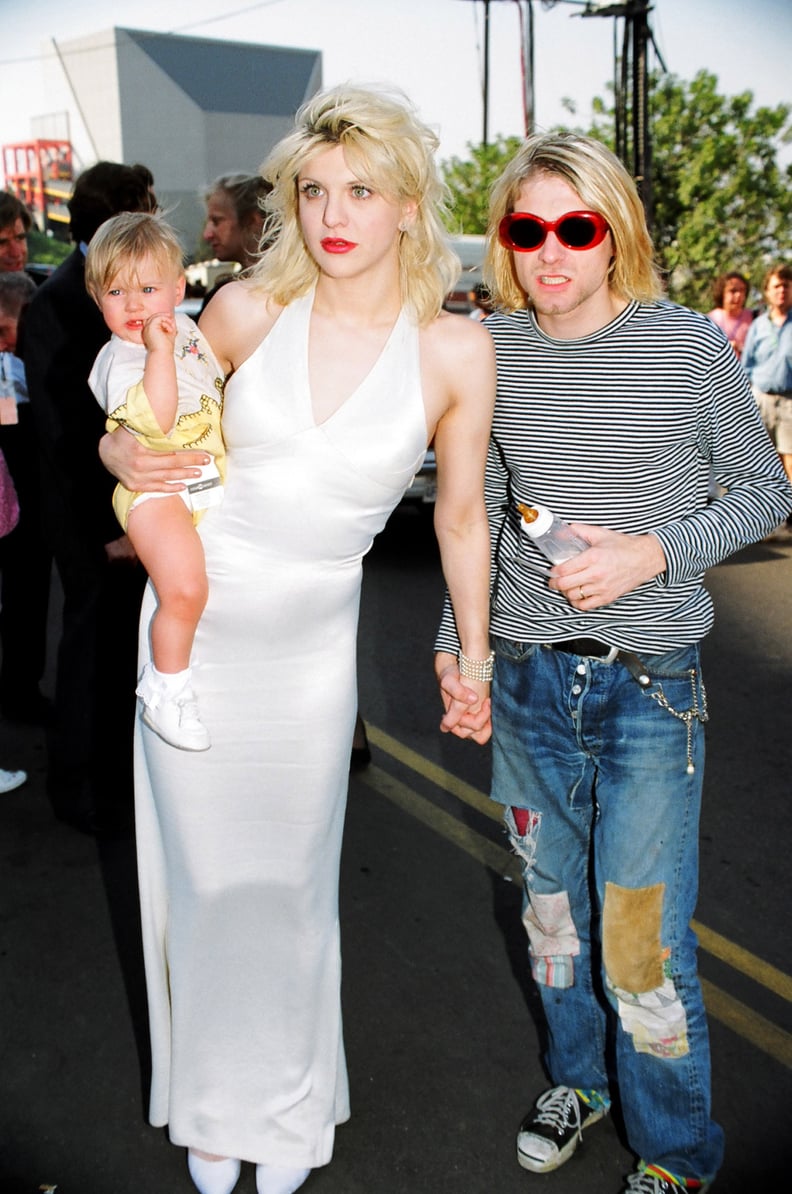 Kurt Cobain and Courtney Love