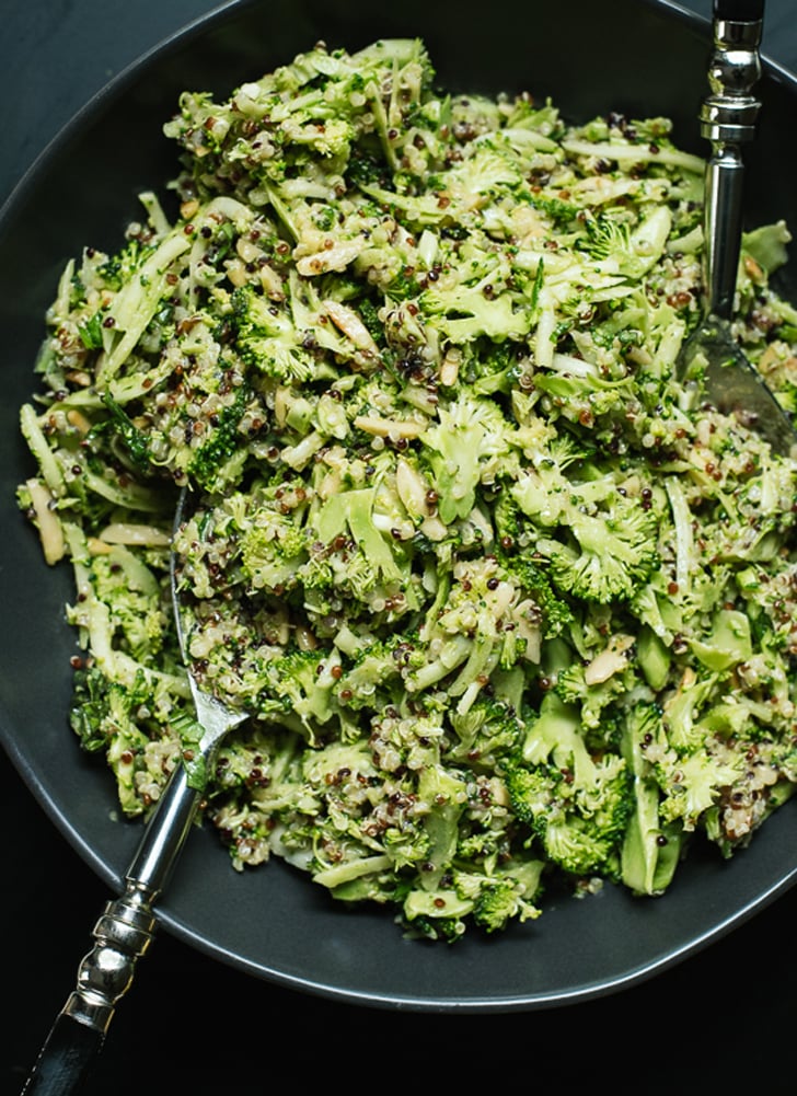 Quinoa Broccoli Slaw With Honey Mustard Dressing