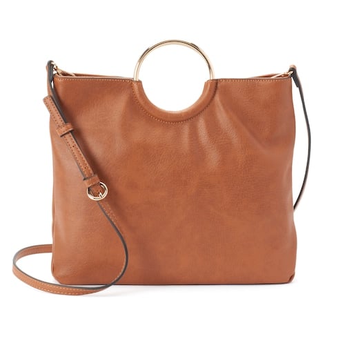 LC Lauren Conrad Ring Convertible Crossbody Bag