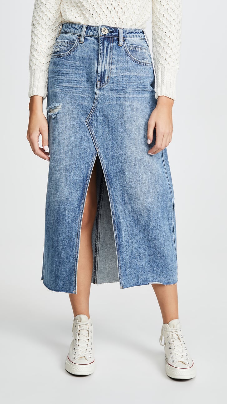 Denim Maxis and Midis: One Teaspoon Rocko Skirt | Trendy 2020 Fashion ...