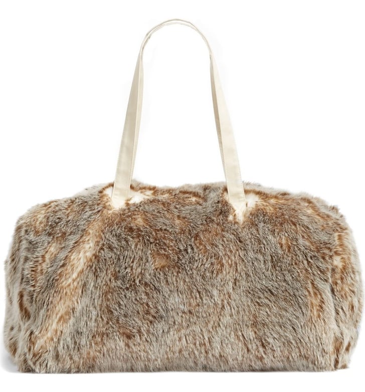 Cuddle Up Faux Fur Duffel Bag (89) Best Summer Travel Bags