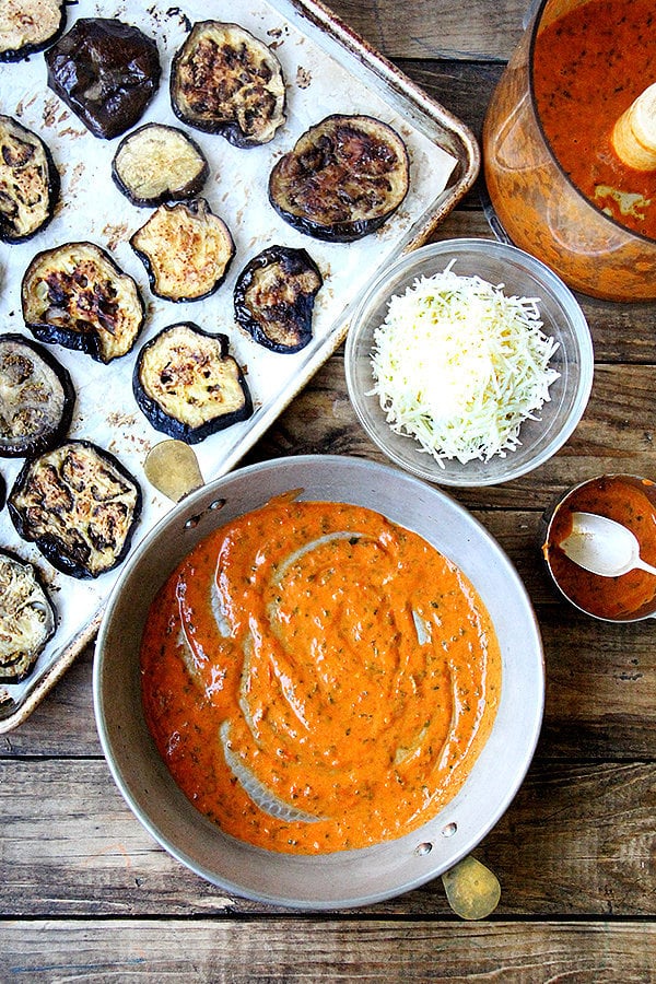 No-Fry Eggplant Parmesan