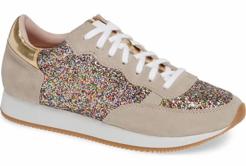 Kate spade sequin sneakers discount