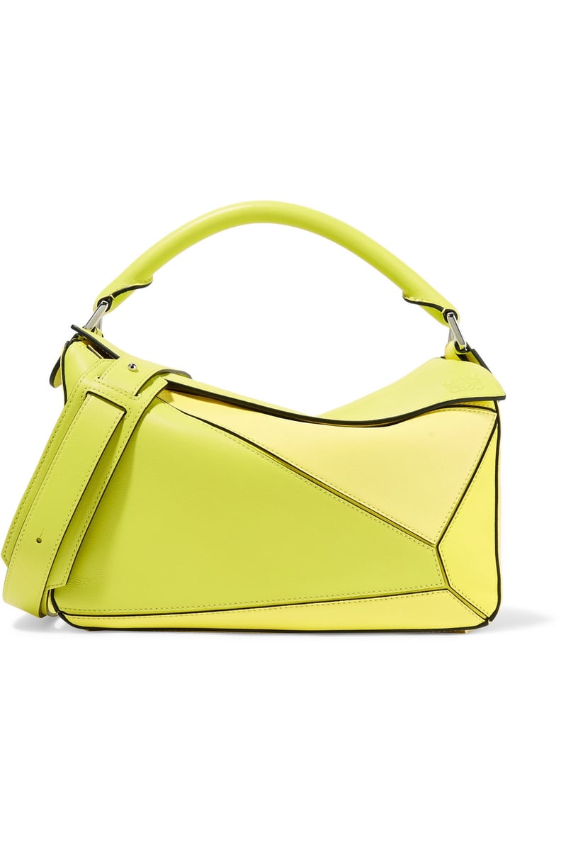 Loewe Puzzle Small Color-Block Shoulder Bag