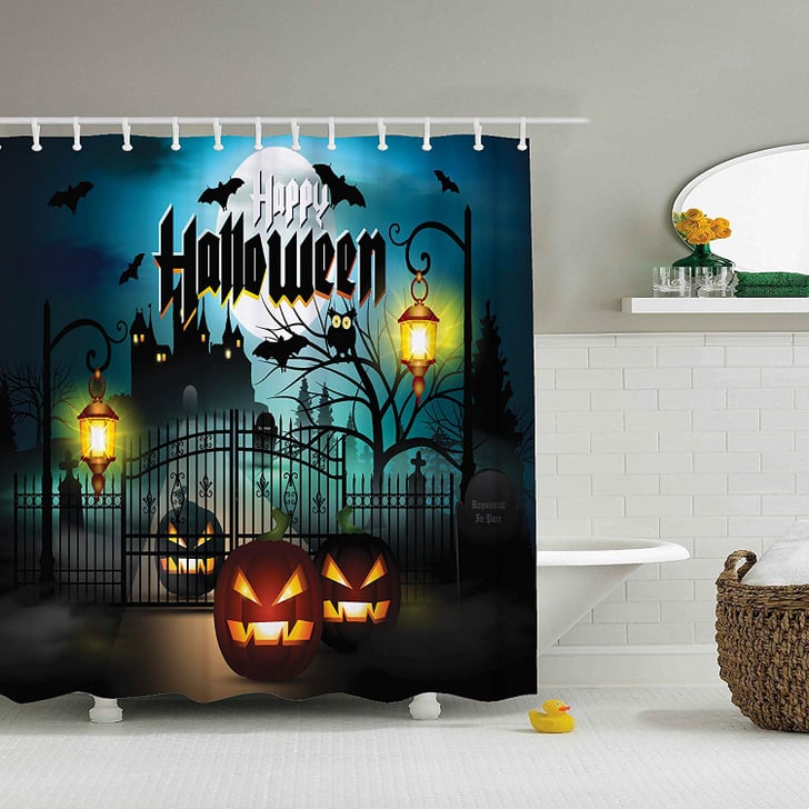 Halloween Shower Curtain | Halloween Shower Curtains | POPSUGAR Home ...
