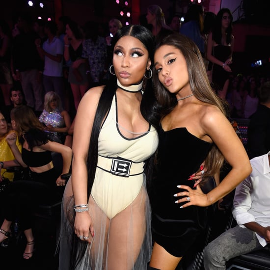 Ariana Grande and Nicki Minaj at the 2018 MTV VMAs