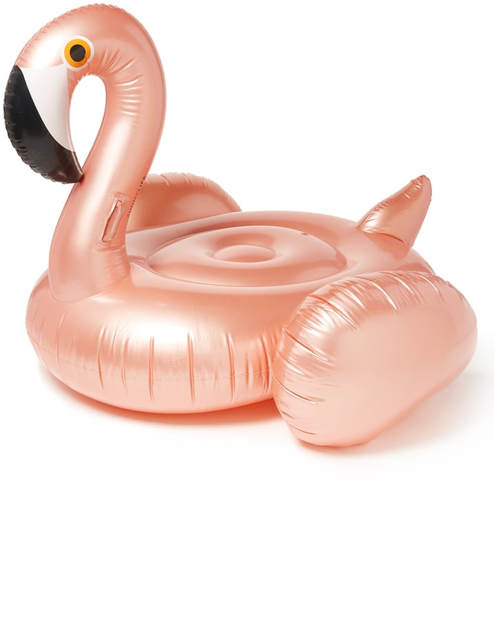Sunnylife Luxe Rose Gold Flamingo Float ($70)