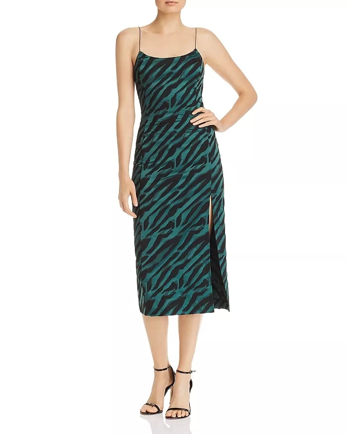 Bec & Bridge Classic Zebra-Print Midi Dress