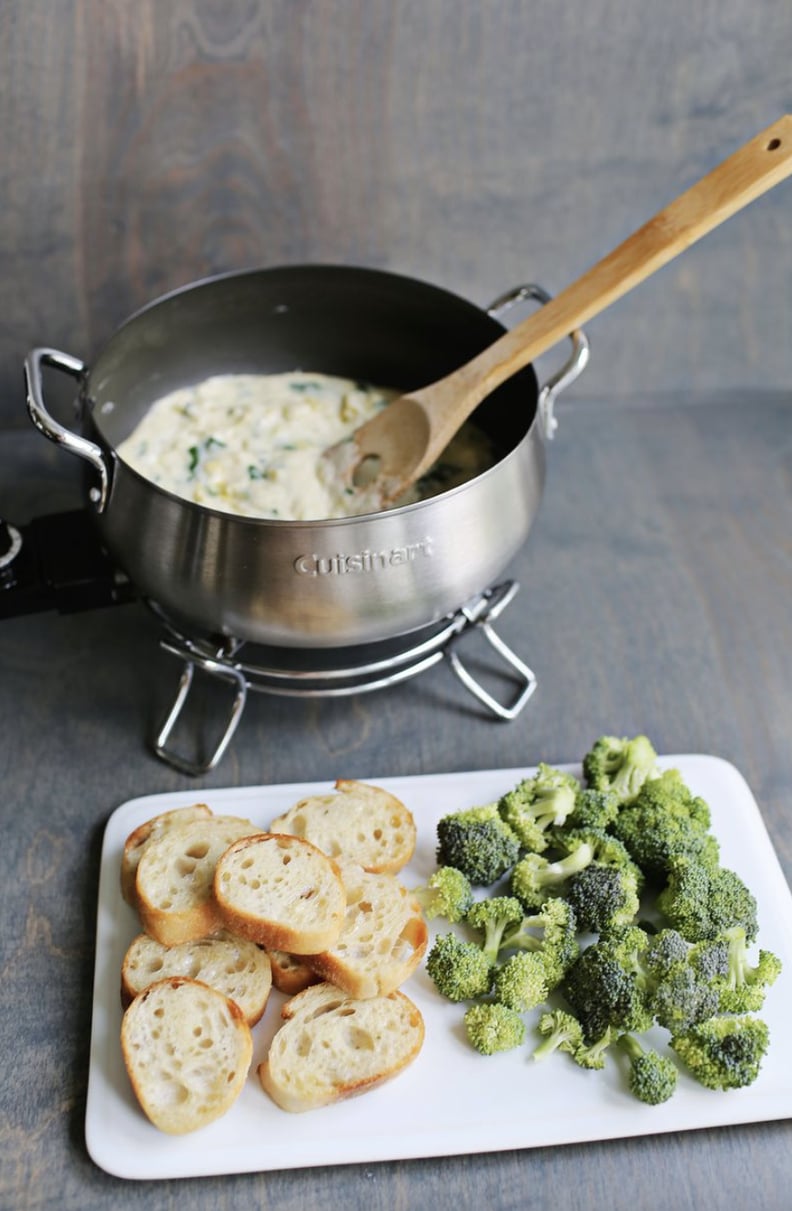 Spinach and Artichoke Fondue