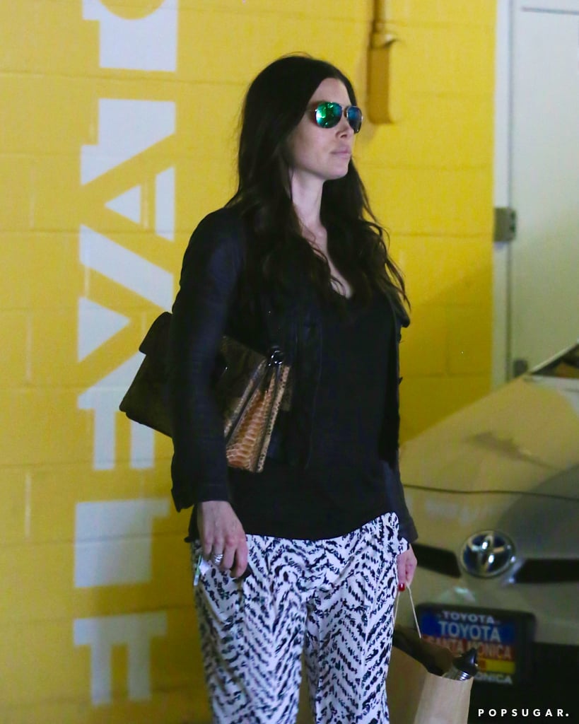 Jessica Biel Running Errands in LA