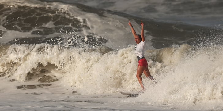 Carissa Moore Wins Gold In Womens Surfing At 2021 Olympics Popsugar 0742