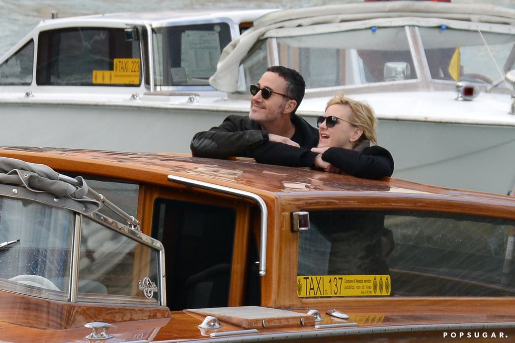 Anna Faris and Michael Barrett in Italy Pictures Nov. 2017