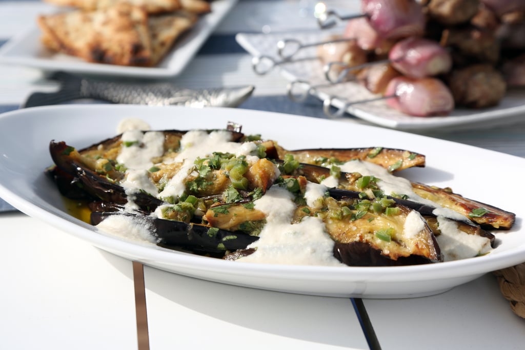 Marinated Eggplant With Tahini