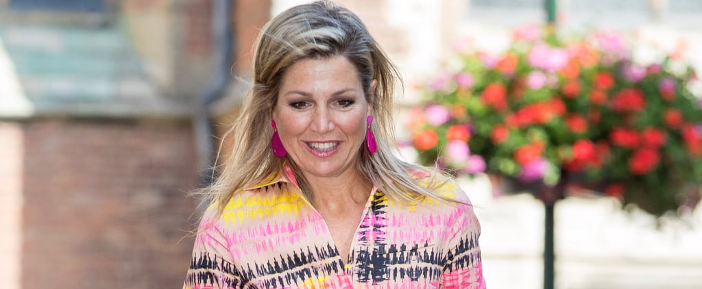 Queen Maxima Ikat Dress August 2017