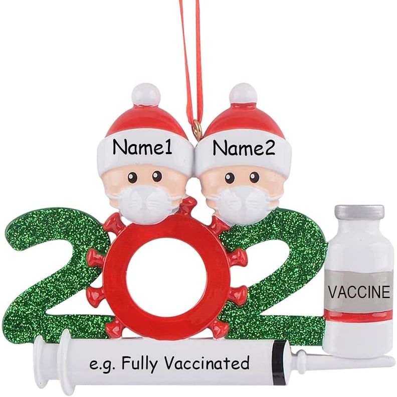 Covid Vaccine Personalized Ornaments
