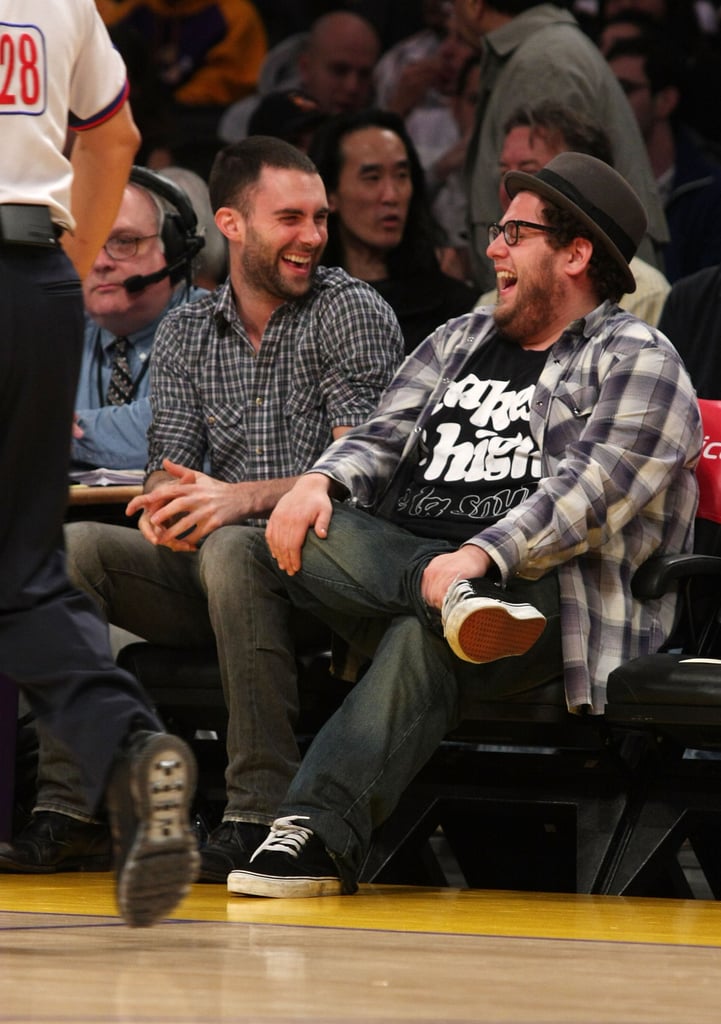 Jonah Hill was on hand to officiate Adam Levine's July 2014 wedding to model Behati Prinsloo. The pair have been friends since middle school, where, according to Jonah, they were in a carpool together and would hang out at each other's houses. Jonah's brother, Jordan Feldstein, is also the manager of Maroon 5.