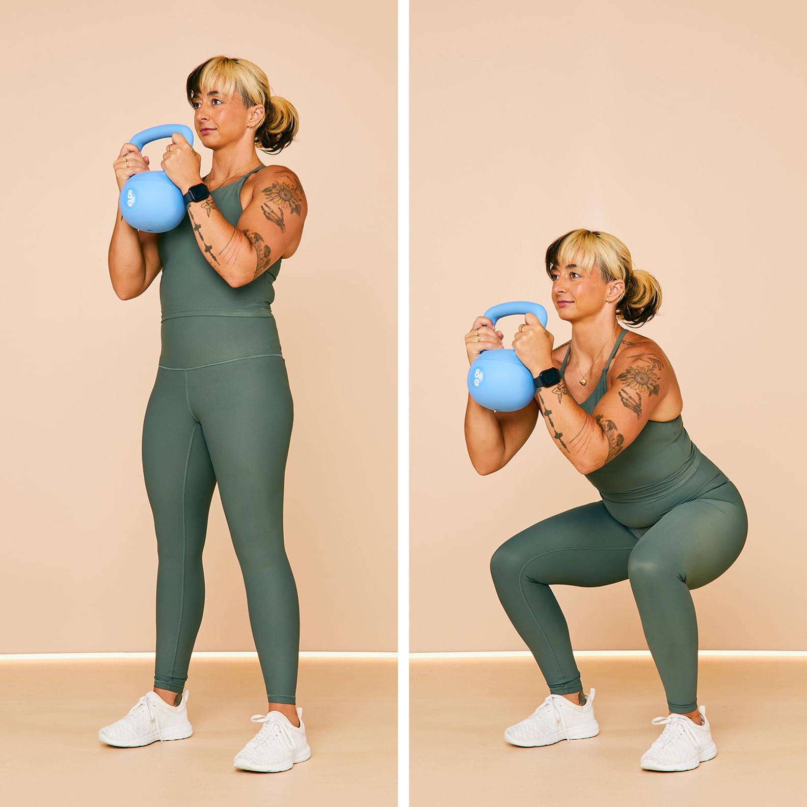 6 Best Kettlebell Glute Exercises POPSUGAR Fitness
