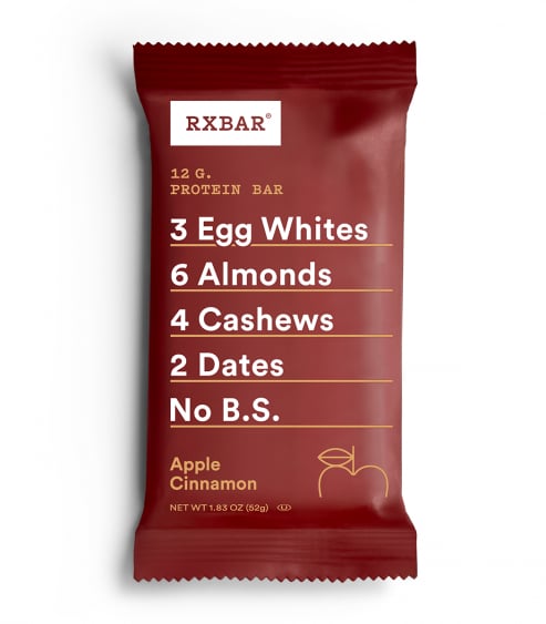 RXBAR Whole Food Protein Bar, Apple Cinnamon