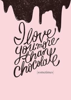 More than chocolate