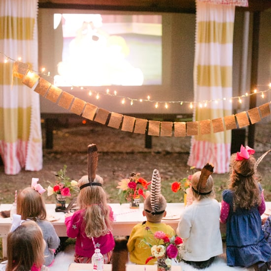 Backyard Movie Party For Kids