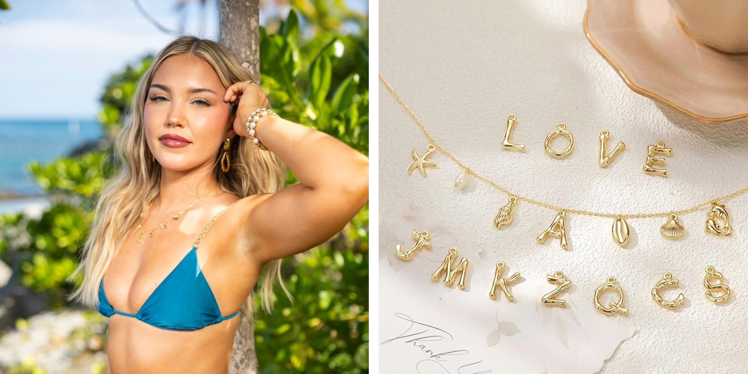 Hannah's "Love Island USA" Necklace Is Only $7 on Amazon — Get It on Sale Now