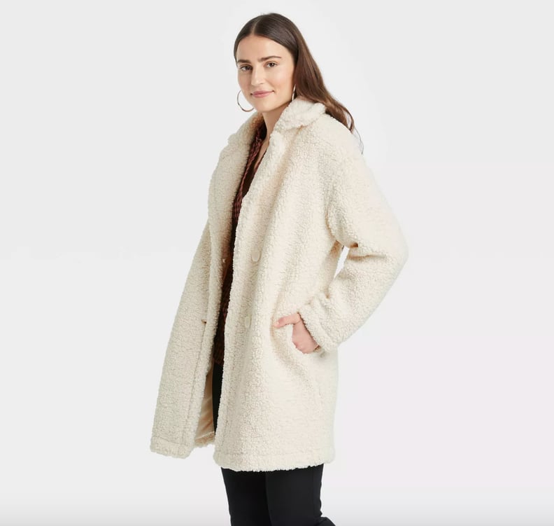 Fuzzy Fashion: A New Day Teddy Overcoat