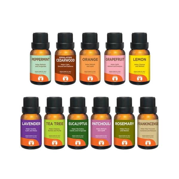 GuruNanda Single and Loving It Essential Oil Set Aromatherapy Gifts