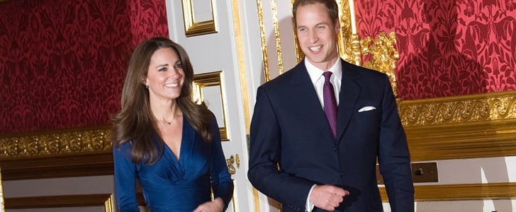 Kate Middleton's Blue Dress in Engagement Photos