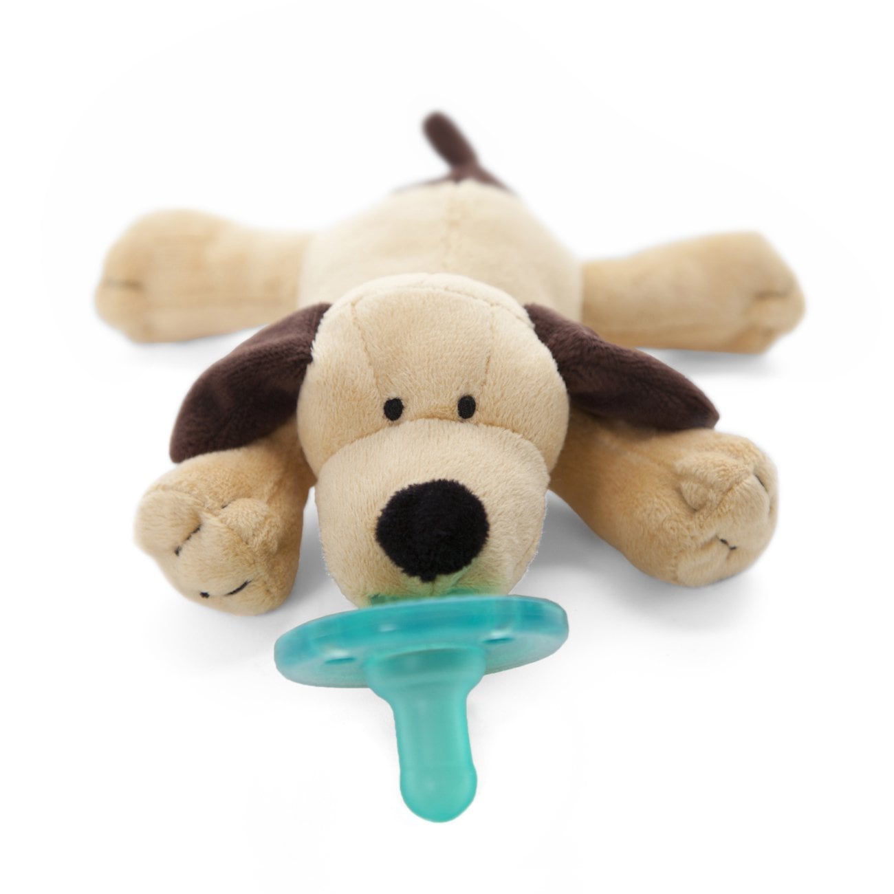 pacifier with stuffed animal attached