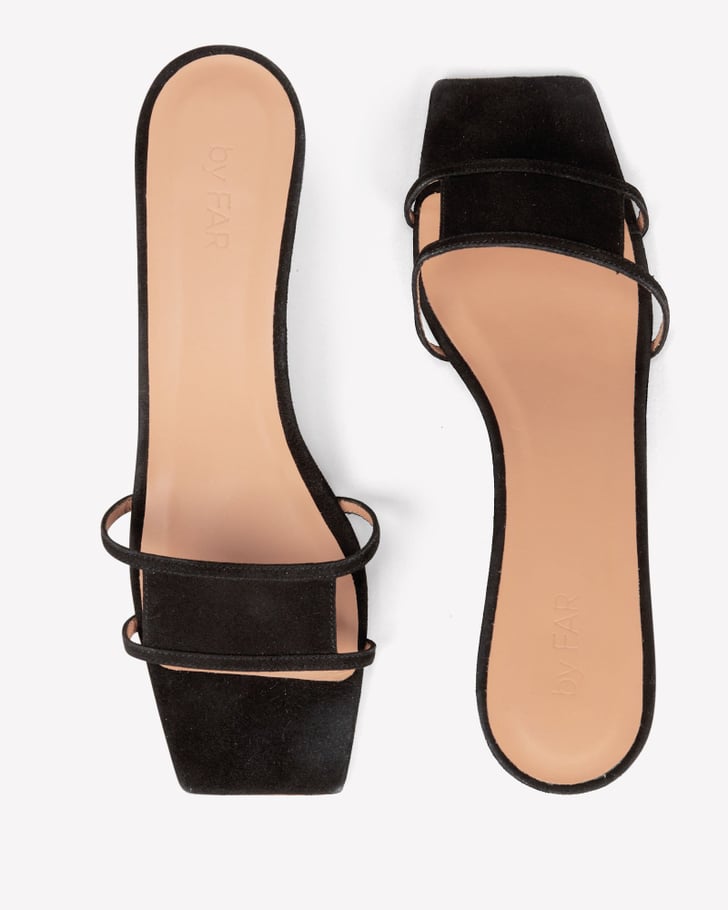 By Far Virgo Kitten Heel Slides | How to Wear Kitten Heels | POPSUGAR ...