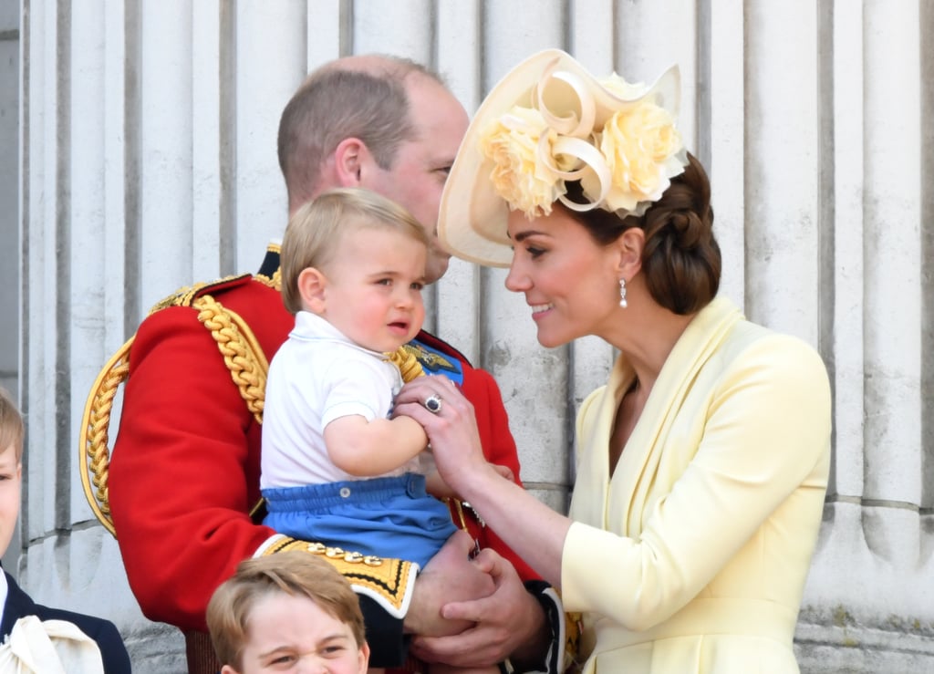 Prince Louis Sucking His Thumb At Trooping the Colour 2019