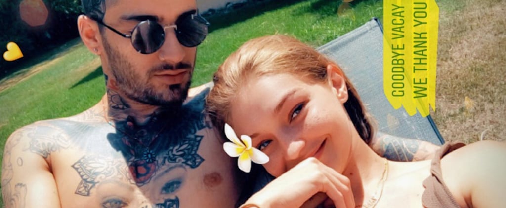 Gigi Hadid Brown Bikini With Zayn Malik 2018