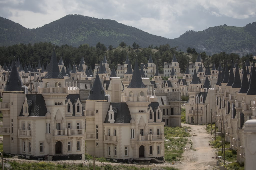 See a Ghost Town in Turkey Filled With Disney Castles