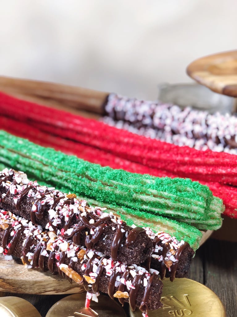 Disneyland Chocolate Churro With Pretzels and Peppermint