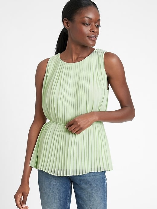 Banana Republic Pleated Top