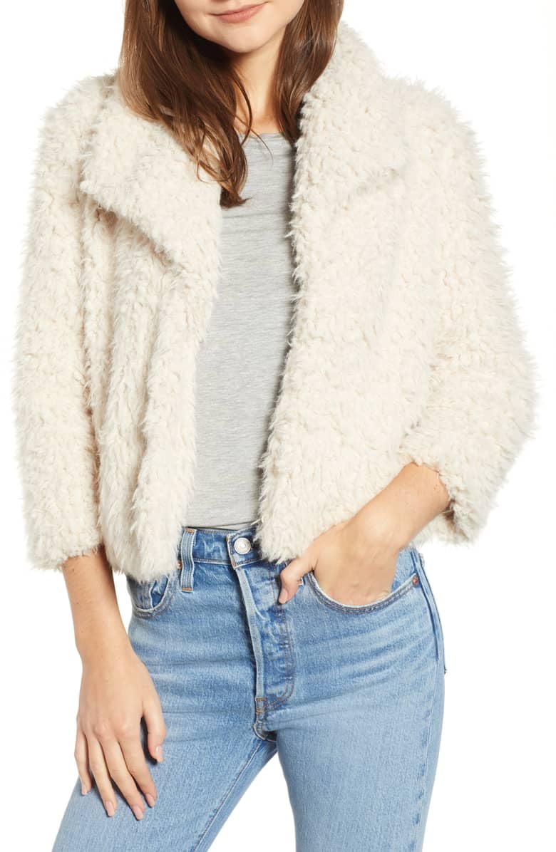 BB Dakota Hugs Don't Lie Faux Fur Coat