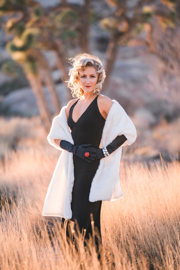 Retro Palm Springs Engagement Photos