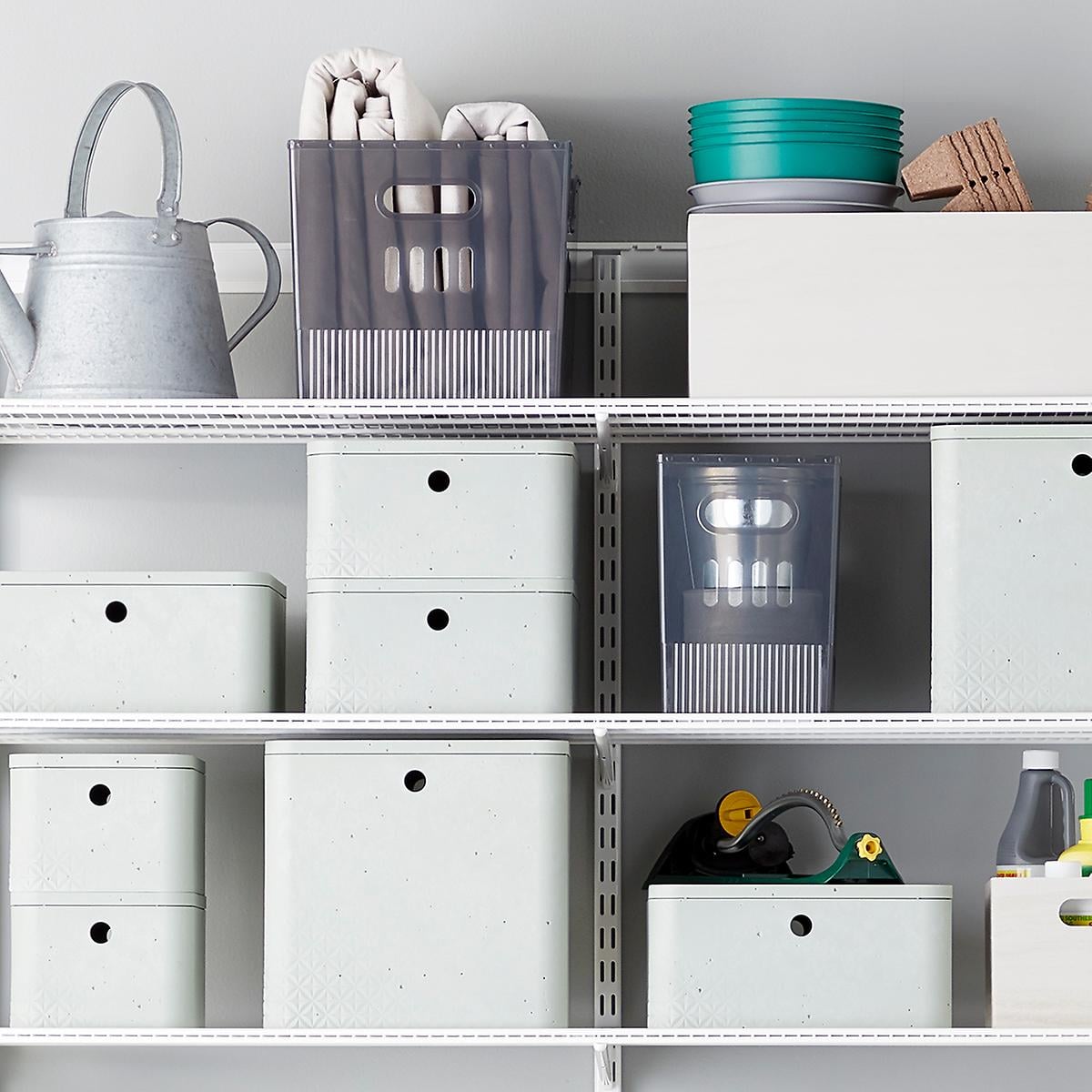 voorraad roterend Beangstigend Curver Sage Beton Storage Boxes | 1 Home-Shopping Expert Shares the 21 Best  Deals You Can Score on Sale This Week | POPSUGAR Home Photo 12