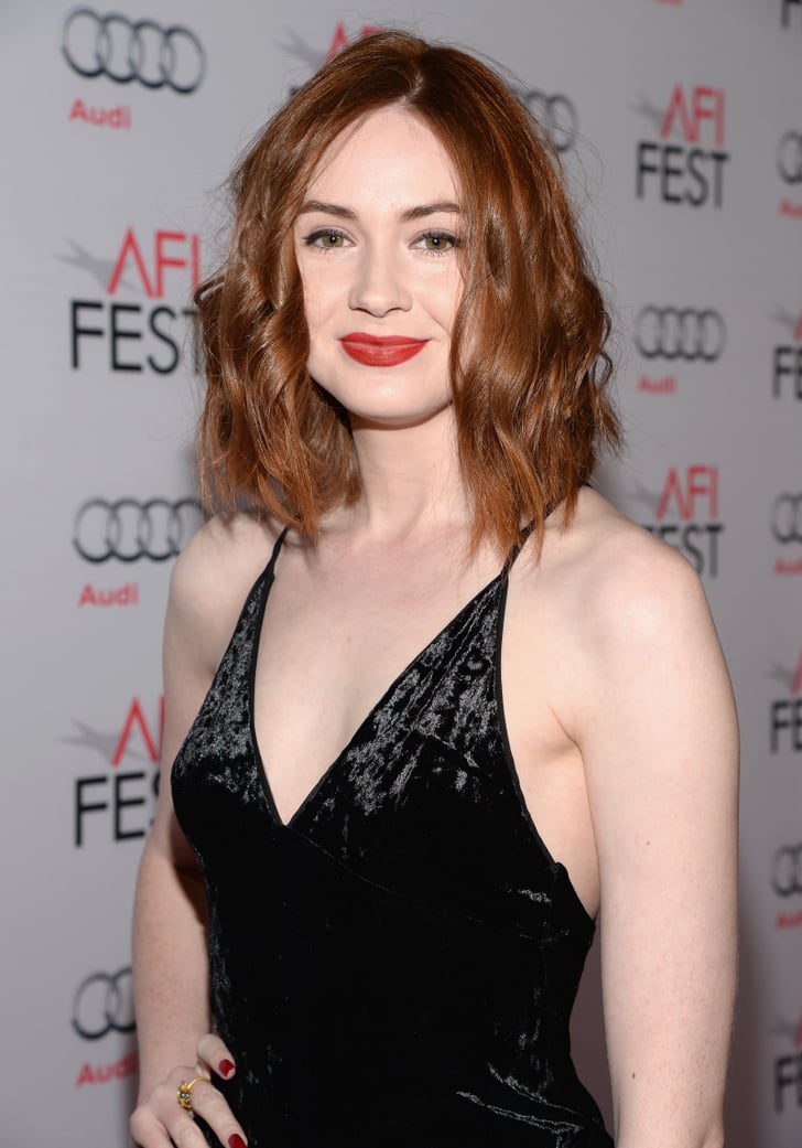 November 2015 | Karen Gillan Hair Photos | POPSUGAR Beauty ...