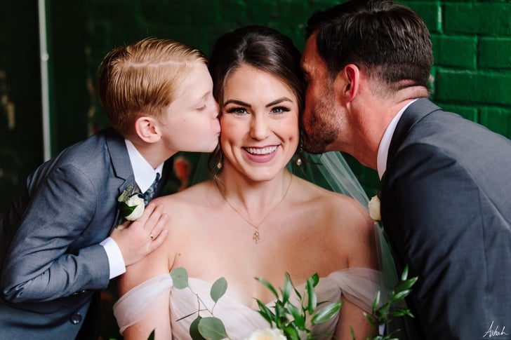 Sweet Photos Of A Bride Giving Her New Stepson Wedding Ring Popsugar