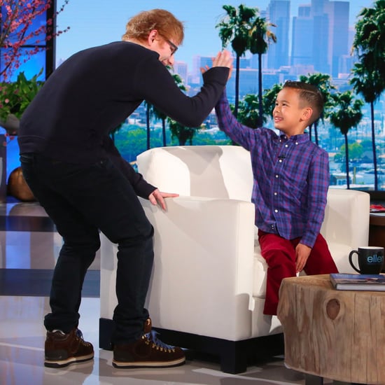 Ed Sheeran Meets Kai on The Ellen DeGeneres Show Feb. 2017