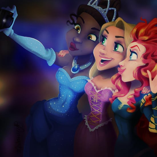Disney Selfies Art
