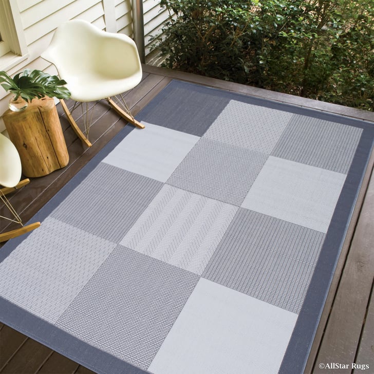 Grey Allstar Indoor Outdoor All Weather Rug Best Cheap Outdoor Rugs